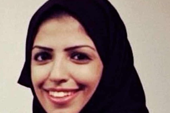 Salma al-Shehab, jailed in Saudi Arabia for her use of Twitter.