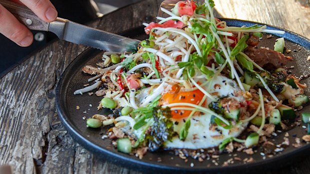 It’s all about local produce at Box Office cafe.