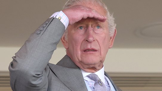 King Charles and Queen Camilla at the Royal Ascot racing carnival.