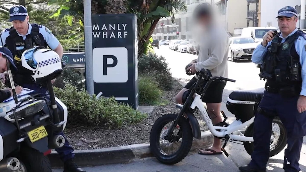 Dozens of illegal e-bikes seized in Sydney crackdown | Nine.com.au