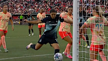 Sam Kerr scores for Gotham FC.
