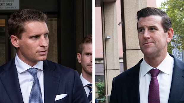 Federal Liberal MP and former elite soldier Andrew Hastie (left) has alleged Ben Roberts-Smith was well-known for bullying a fellow SAS soldier.