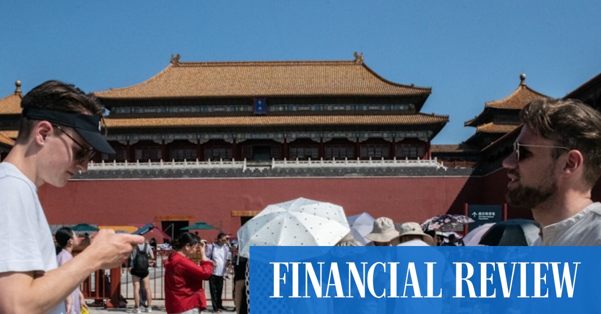 China is open for tourism, but no one is coming - Vimarsana News