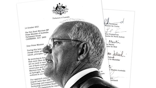 The letter the prime minister, Scott Morrison, did not respond to.