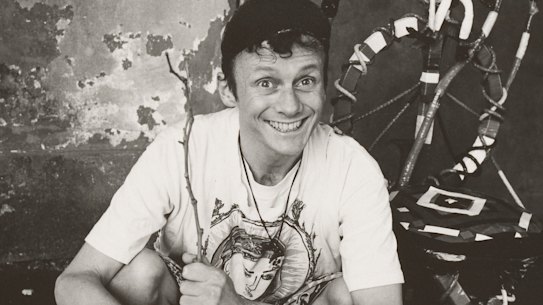 William Yang, Allan (number 6) from the Sadness series, 1990. “He wanted to smile.”