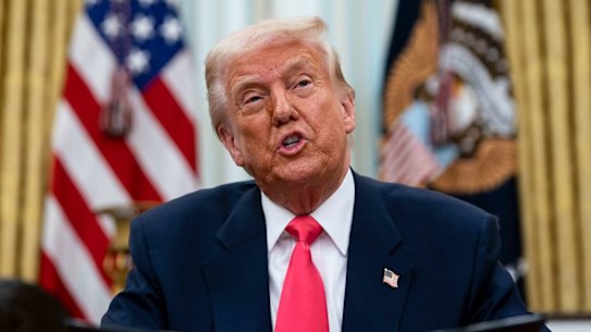 US President Donald Trump.