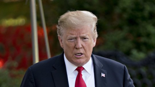 "The Australian situation is interesting," said Donald Trump. "But the relationship is very strong."