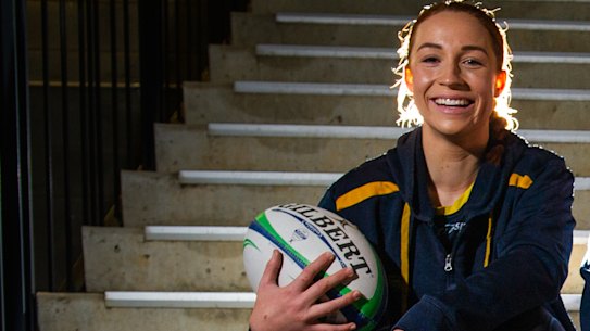 Wallaroos rookie Georgia O'Neill set to shine on the big stage