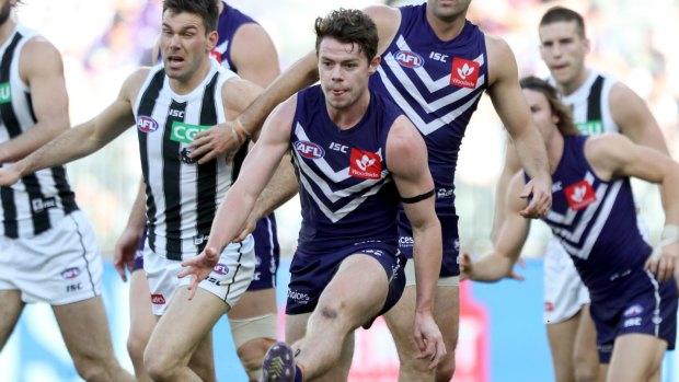 Lachie Neale is edging closer to the Fremantle exit door. 