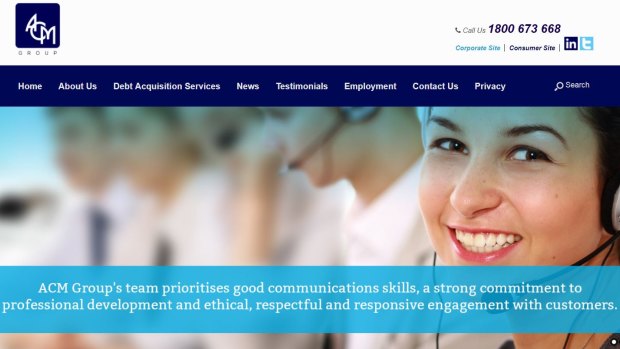 A screenshot from the ACM website says the company engages in ethical and respectful practices.