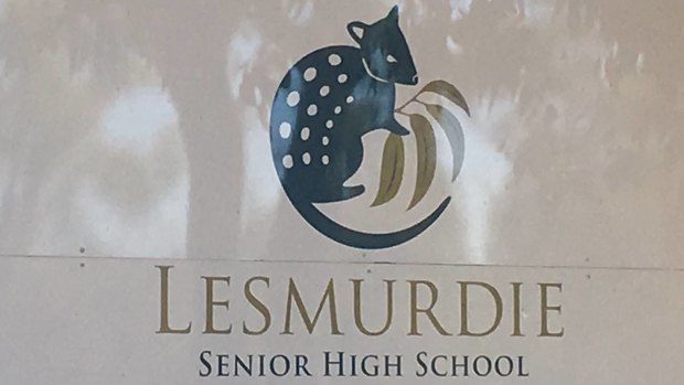 Lesmurdie Senior High School was put into lockdown on Tuesday.