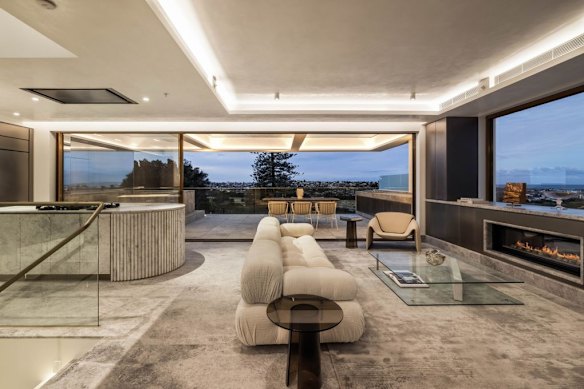 The Bellevue Hill penthouse in the Villia building developed by Skyland Group.