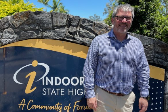 Indooroopilly State High P&C vice president Tony Ellison said parents would prefer demountables on the oval as the school prepares to deal with an influx of more students.
