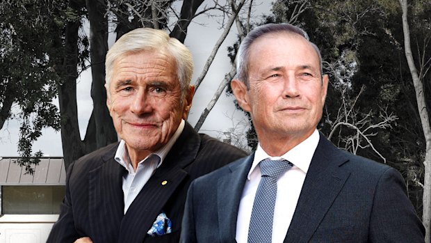 WA Premier Roger Cook, Seven West Media chairman Kerry Stokes, WAtoday. Picture: WAtoday