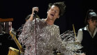 A lot more valuable than the sound of a washing machine. Harry Styles at the Grammy Awards in February.