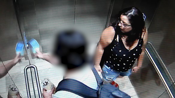 Police have released CCTV of Samah Baker, who was last seen in the early hours of Friday, January 4.