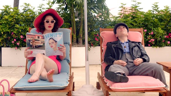 Alex Borstein (right) plays the scrappy, irascible and foul-mouthed Susie Myerson in The Marvelous Mrs Maisel.