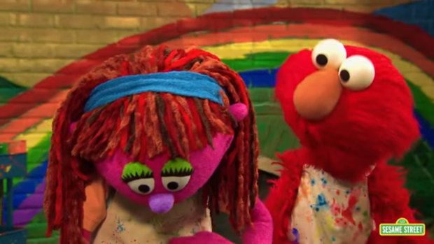 Lily is Sesame Street's first homeless character.