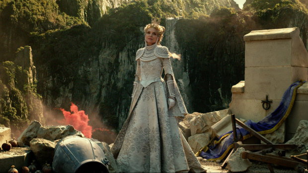 Armed for battle: Michelle Pfeiffer as Queen Ingrith in Maleficent: Mistress of Evil.