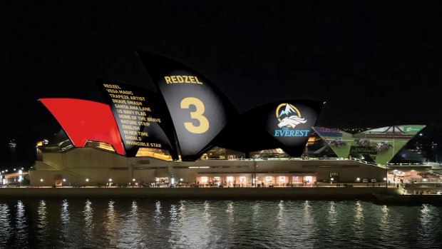 An image from the Racing NSW submission to the Opera House.