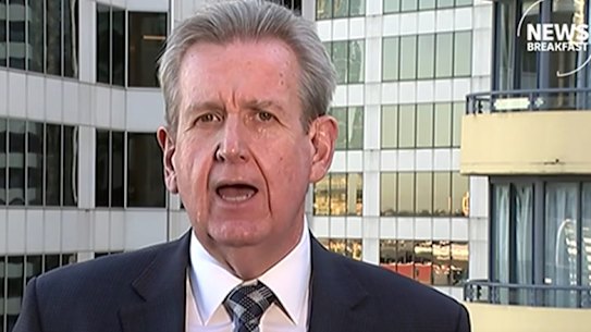 Racing Australia's chief executive officer Barry O'Farrell.