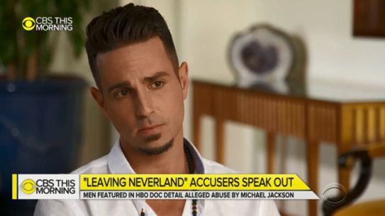 Wade Robson detailed Jackson's alleged abuse on CBS This Morning.