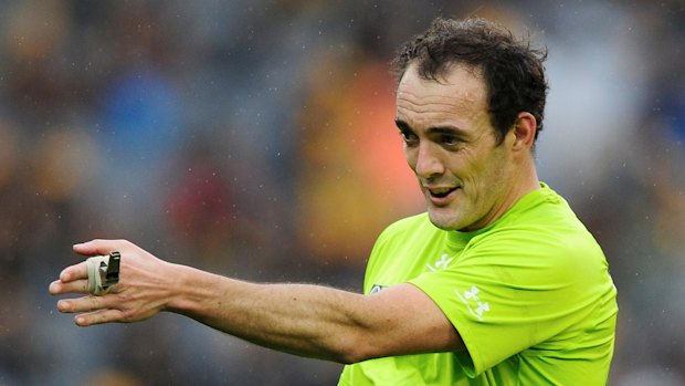 Former AFL umpire Troy Pannelll in 2012.