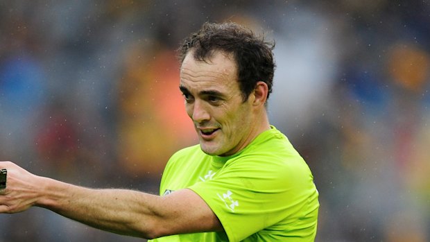 Former AFL umpire Troy Pannelll in 2012.