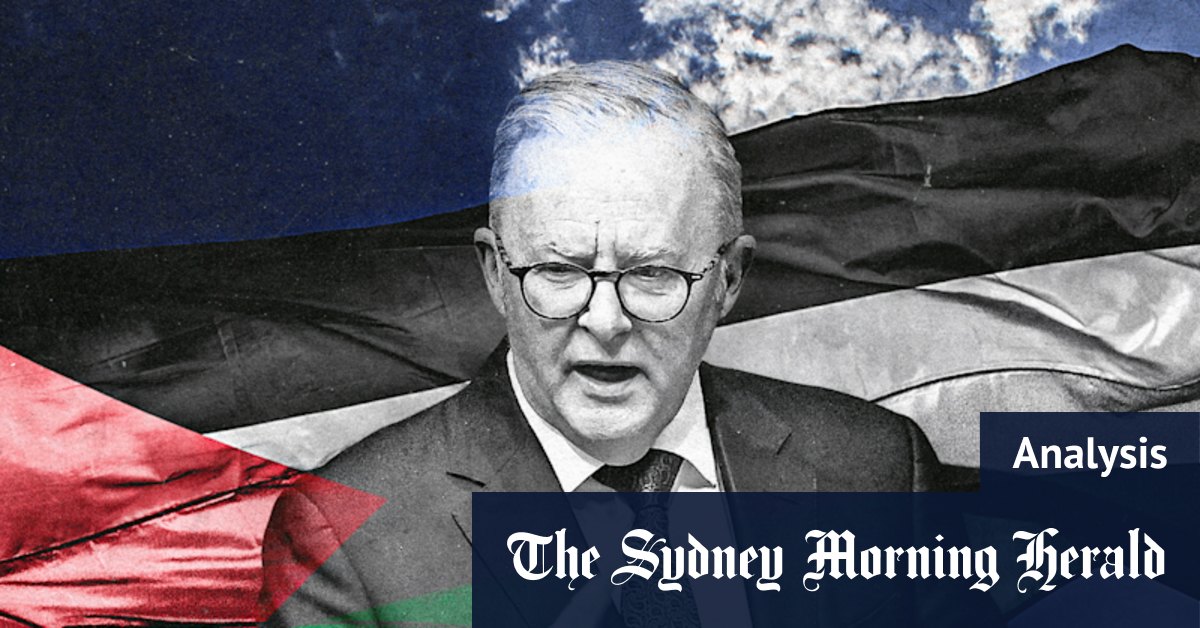 Albanese plans to recognise Palestine but the timing is crucial