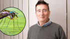 Mark Carnegie, venture capital investor, and the Chrysosoma bitcoin fly.