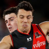 Delayed start: Essendon midfielder Dylan Shiel has had foot and knee surgery.