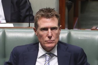 Minister for Industry, Science and Technology Christian Porter during question time on Tuesday.