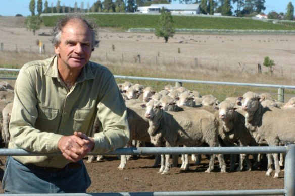 Crawford River’s founder John Thomson at his property in Henty.