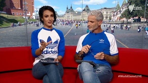 Zelic and Foster, in the viral segment where they addressed criticism over her pronunciations.