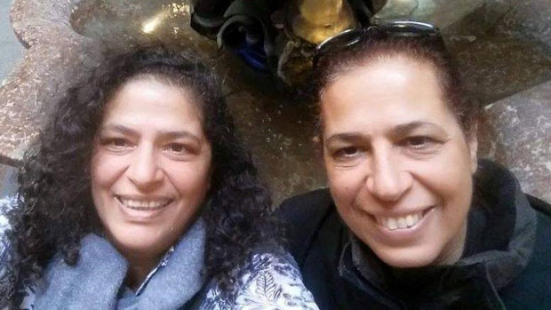 Dr Lily Pereg, left, and her sister Pyrhia Sarussi were found dead in Argentina.