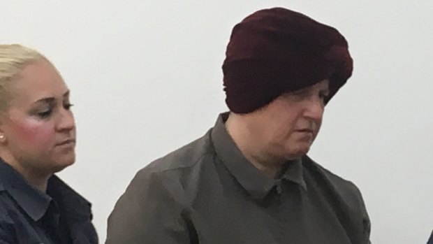 Malka Leifer in court at an earlier hearing.