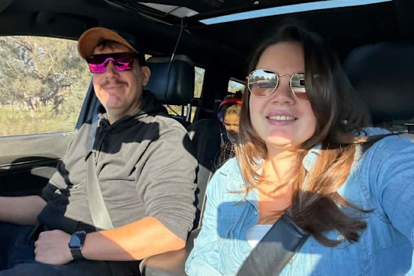 Gilgandra Caravan Park operators Peter and Katie Mellor said their business was suffering from multiple cancellations. 