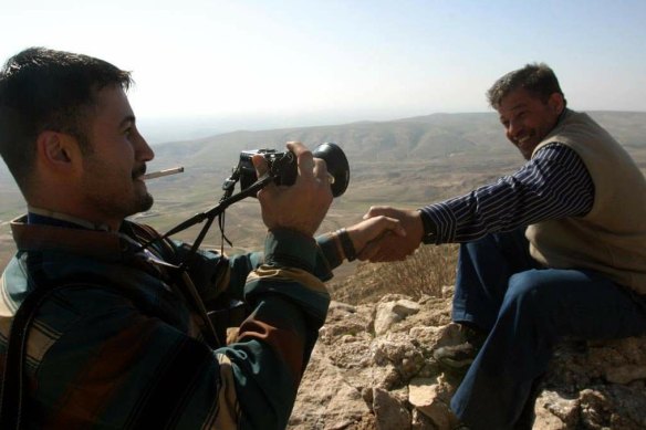 Reuters combat photographer Namir
Noor-Eldeen (left) and driver Saeed Chmagh, who were killed in Iraq by US forces.