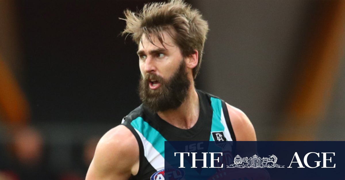 Afl 2020 Justin Westhoff Retires Port Adelaide Delist Wylie Buzza Brodie Grundy S Brother Riley Grundy