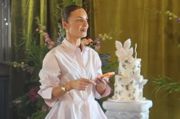 Domenica Calarco delivered a sweet speech at her daughter’s birthday.
