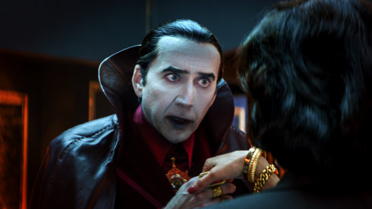 Cage drew inspiration for his Dracula from many other incarnations, including Gary Oldman’s portrayal in his uncle’s 1992 film.