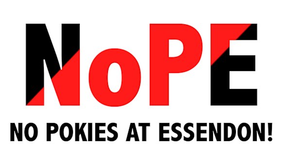 The grassroots “No Pokies at Essendon” group is hoping for a change in the Bombers’ constitution.
