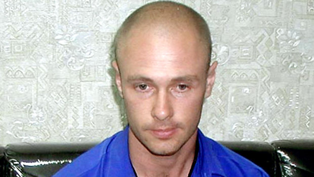 Jason Daron Mizner in custody in Thailand in 2006.