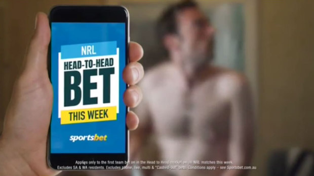 This Sportsbet ad received almost 800 complaints.