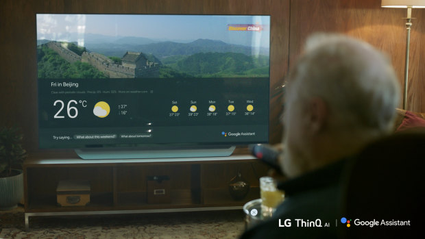 Google Assistant can show you the sports score or the weather, but on LG TVs it won't find you something to watch.