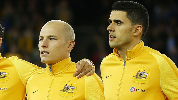 Aaron Mooy and Tom Rogic will both miss the June World Cup qualifiers.