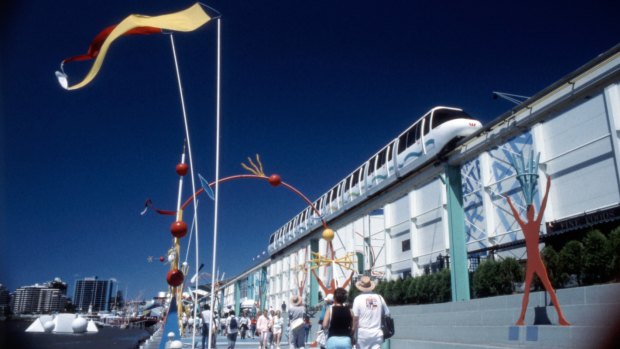 World Expo 88 in South Bank, Brisbane.