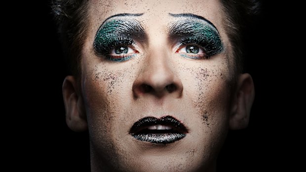 Hugh Sheridan in costume for the ill-fated production of Hedwig And The Angry Inch in 2020.