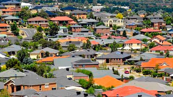 Residential property prices rose 5 per cent in the year to December, slower than the 8.3 per cent growth achieved just three months earlier.