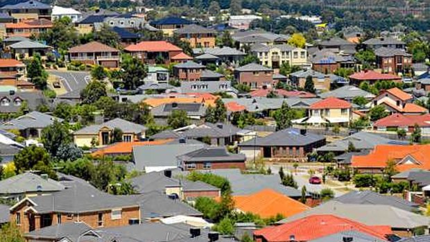 Residential property prices rose 5 per cent in the year to December, slower than the 8.3 per cent growth achieved just three months earlier.
